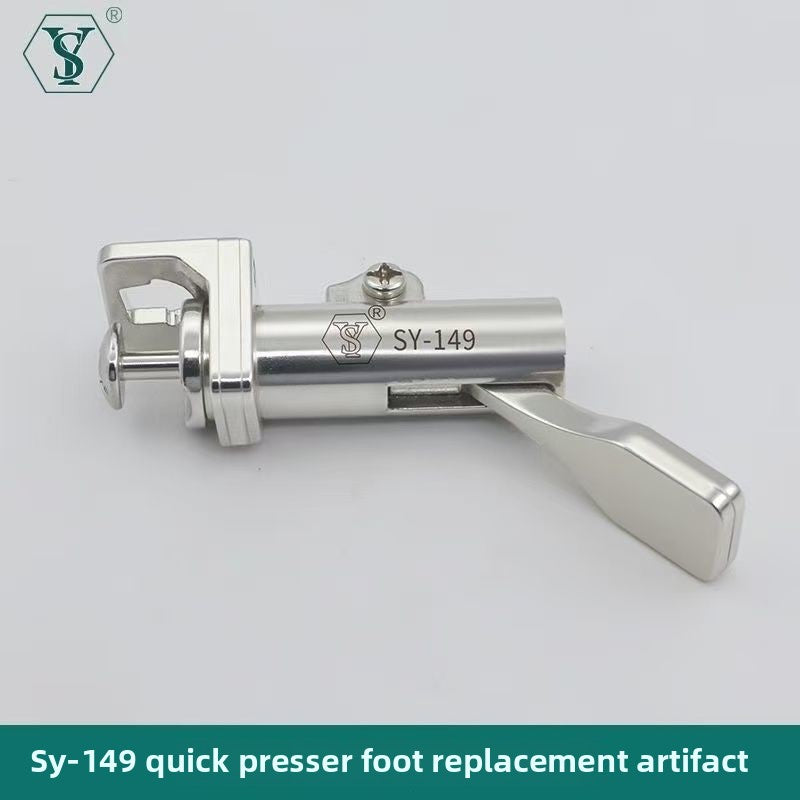1608★  New SY-149 flat car quick replacement foot presser artifact second change foot presser tool easy replacement without tiring hands ***