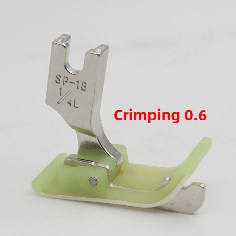 1337★ Prensatelas de plástico para computadora de automóvil, prensatelas de lado izquierdo SP-18 con cuchilla, accesorios para máquina de coser, parada★