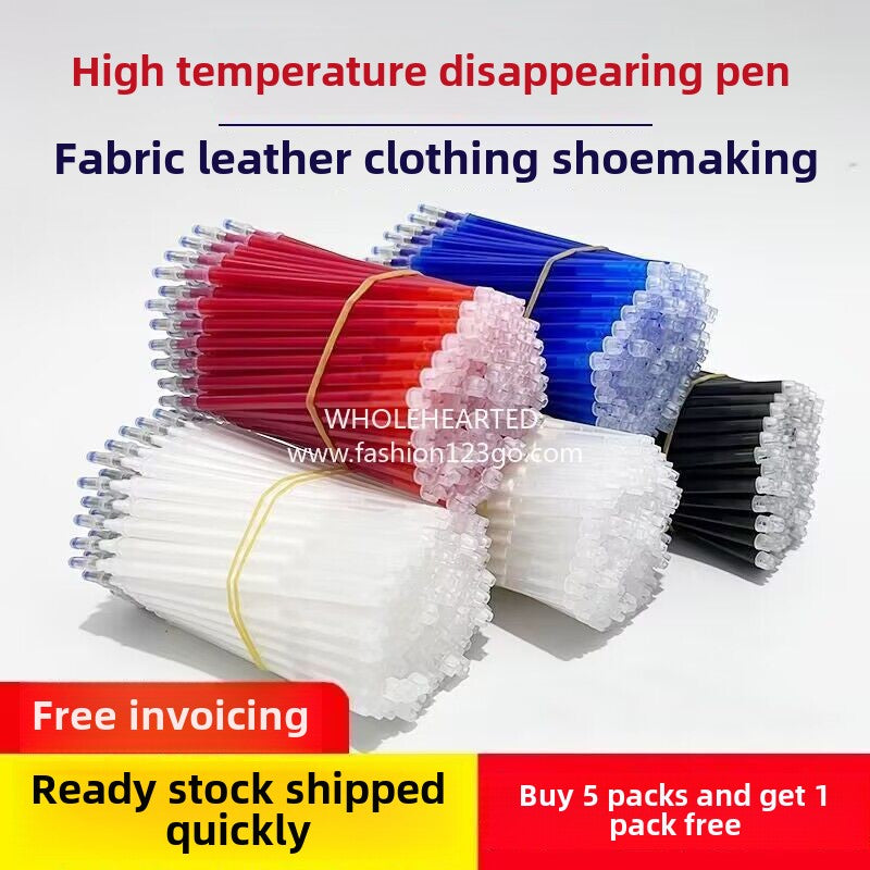 1008★ High temperature disappearance pen thick rod clothing factory large capacity cloth leather point scribing ironing melting heating automatic fading