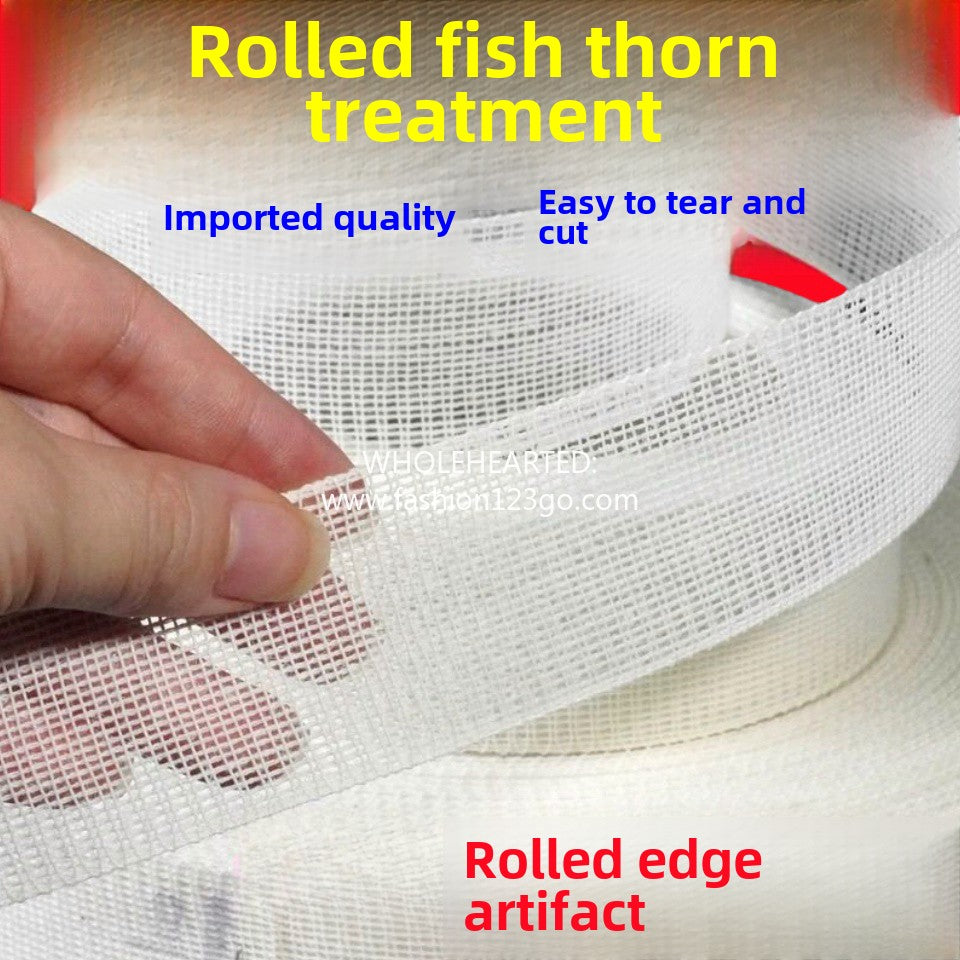 1003★Imported garment accessories fishbone hem interfacing for wedding dresses, chiffon skirt hems, shirt hems, DIY horsehair braid.(30g/m)