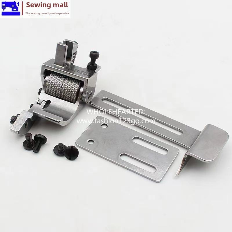 1111★ Computer flat car roll pants mouth wheel presser foot roll pants foot artifact positioning roller presser foot flat car universal wheel