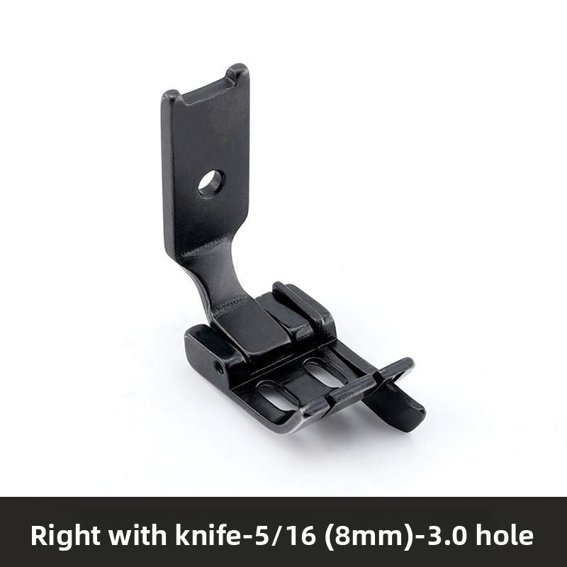 1625★  New all-steel S570 double needle car left and right with knife stop presser foot left and right stop stop side presser foot sewing machine accessories