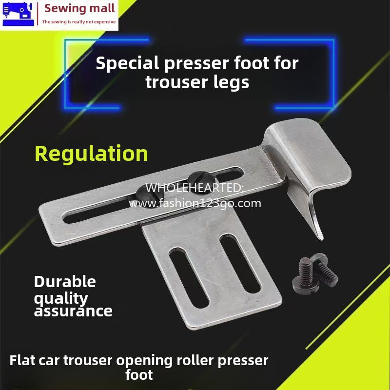 1111★ Computer flat car roll pants mouth wheel presser foot roll pants foot artifact positioning roller presser foot flat car universal wheel