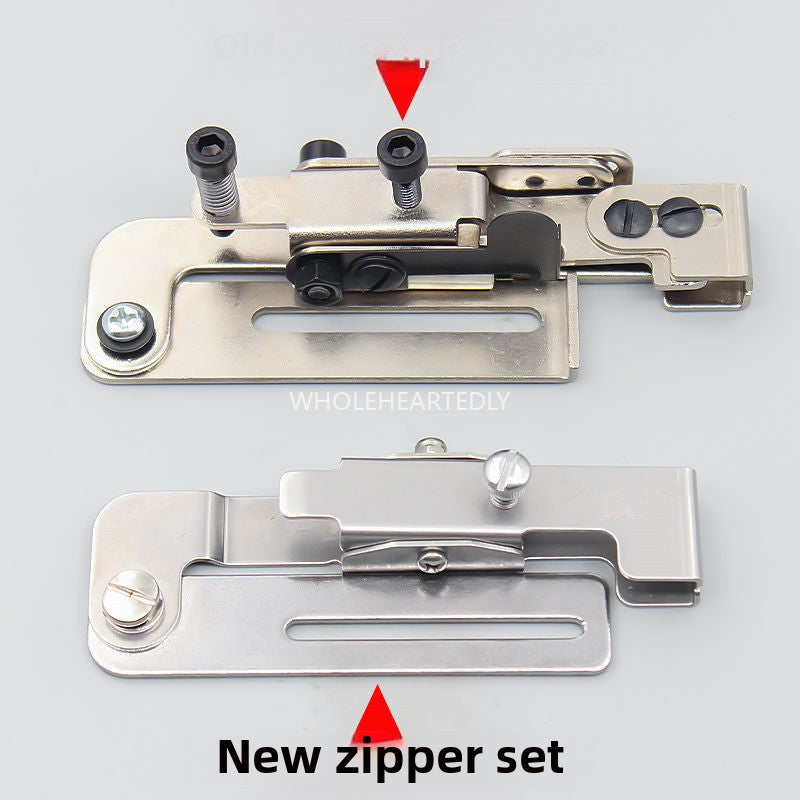 1031★  New zipper gauge upper zipper press zipper line gauge flat car sewing placket line clip zipper locator