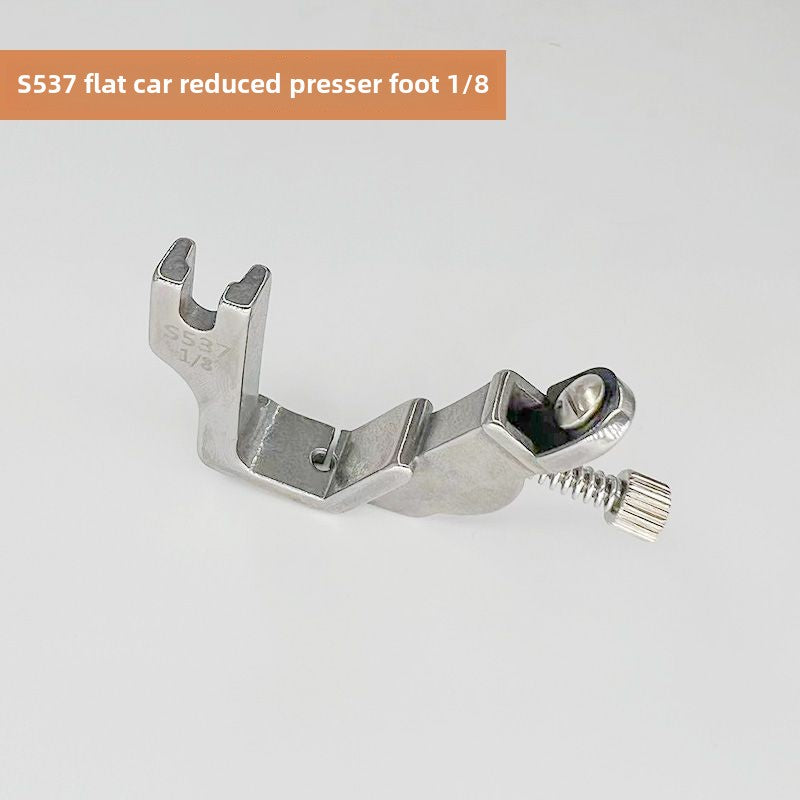 1405★  Flat car all-steel pull rubber band presser foot S537 elastic band presser foot sewing machine accessories shoulder strap presser foot elastic fold