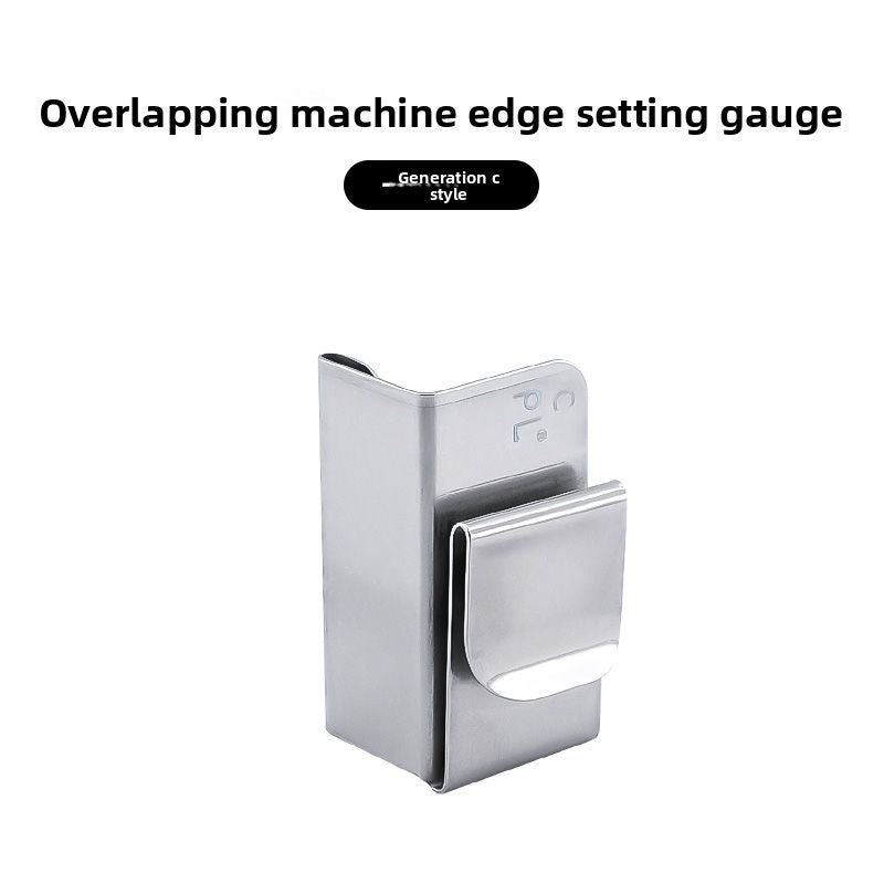 1614★  The second generation of edging machine, overlock sewing machine, two-layer anti-cutting cloth setting, anti-crimping positioner, anti-eversion sewing machine accessories