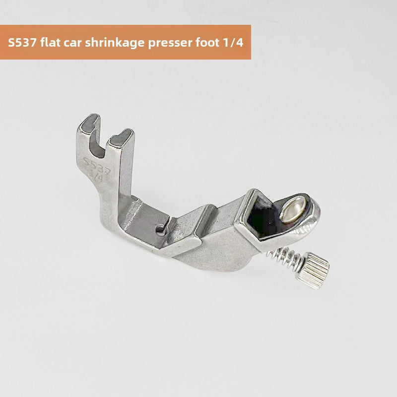 1405★  Flat car all-steel pull rubber band presser foot S537 elastic band presser foot sewing machine accessories shoulder strap presser foot elastic fold