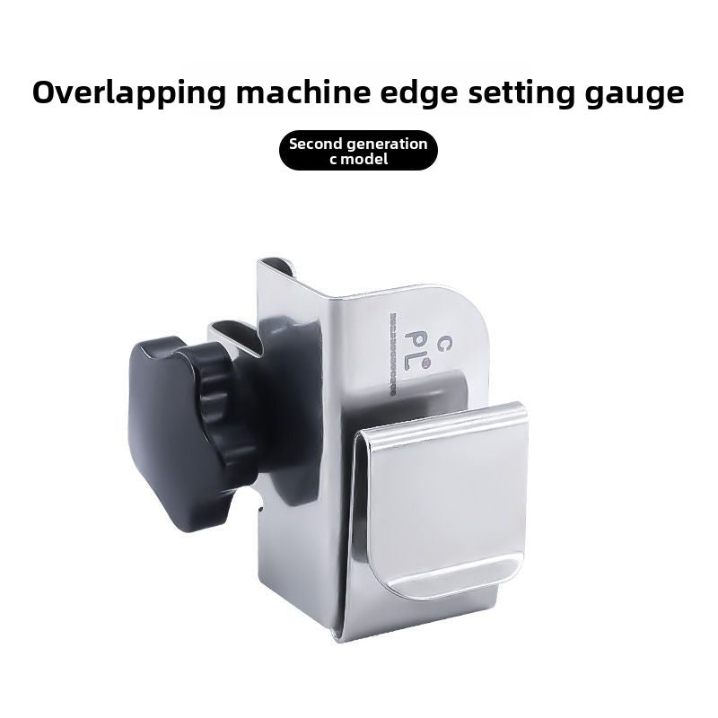 1614★  The second generation of edging machine, overlock sewing machine, two-layer anti-cutting cloth setting, anti-crimping positioner, anti-eversion sewing machine accessories
