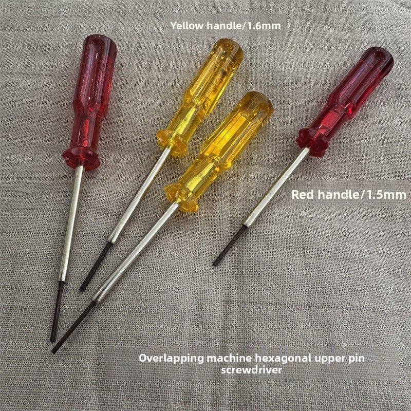1662★  Edging machine, oversewing machine inner hexagonal screwdriver, upper needle spoon, opening knife, upper needle screwdriver wrench 1.5 1.6