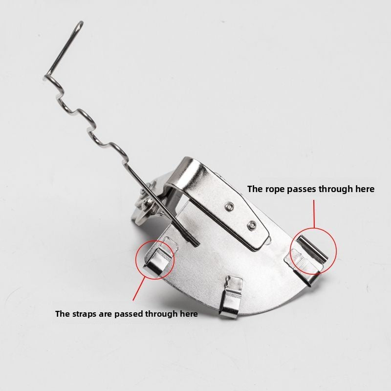 1648★  Edging machine hemming four-line hemming machine rope strapping device sewing machine rolling rope inserting line piping 544 pulling cylinder