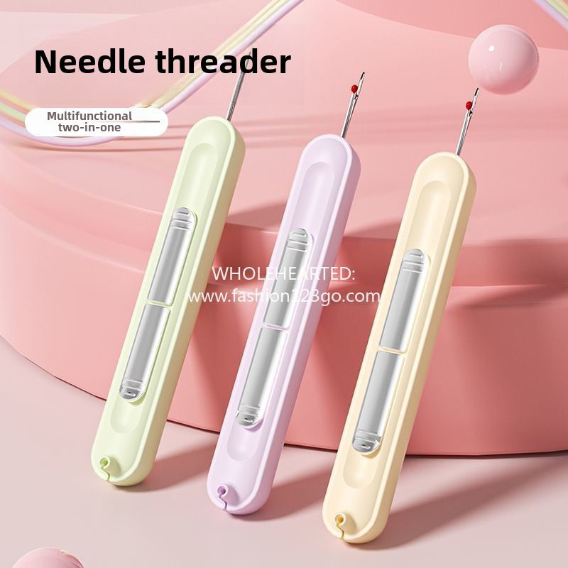 1110★ Needle threading device Household thread remover Threading thread picking scissors Clothes for the elderly Manual sewing tools Lead God
