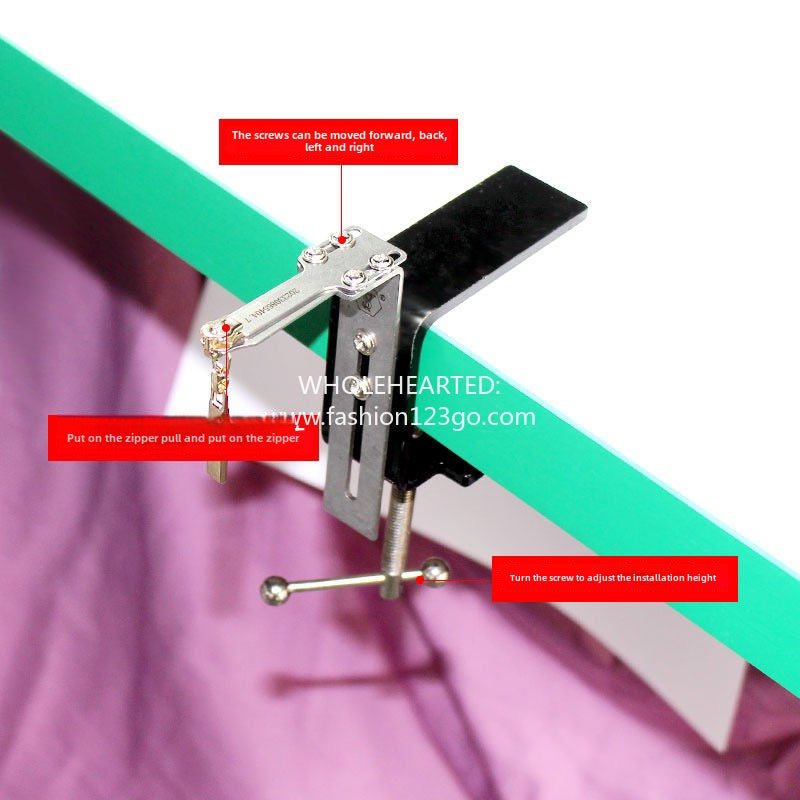1105★ SY new multi-purpose auxiliary tool for wearing zipper head, quick zipper head fixture to wear zipper head artifact