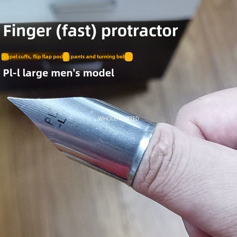1046★ PL new finger lapel corner device Garment factory quick lapel collar anti-lining mouth anti-pocket anti-belt corner turning tool