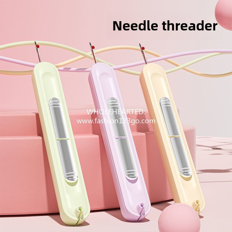 1110★ Needle threading device Household thread remover Threading thread picking scissors Clothes for the elderly Manual sewing tools Lead God