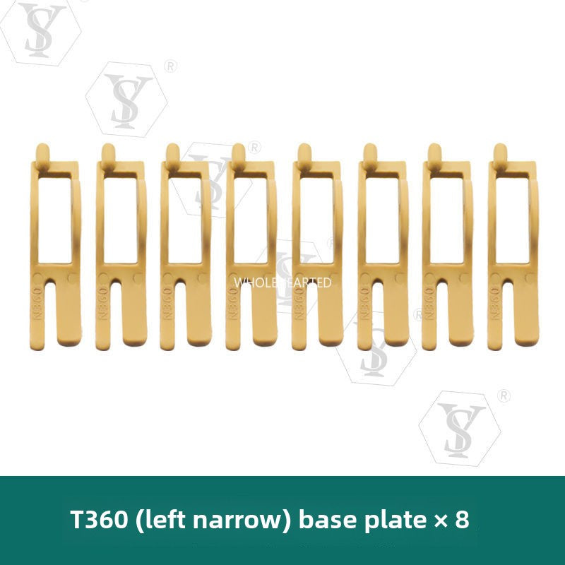 1070★ Unilateral T361/T360 Unilateral narrow roller presser foot half side small upper zipper pressing line multi-purpose