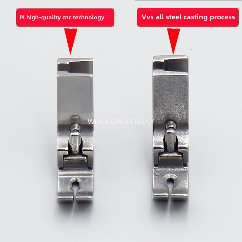 1024★ Flat car wrinkle and shrink press foot P955 flat sewing machine wrinkle press foot, lace ruffle edge simple discount iron press foot