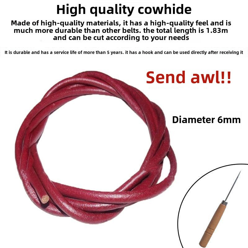 1089★ Sewing machine belt Vintage sewing machine belt Butterfly fly pedal Home sewing machine belt Cowhide belt