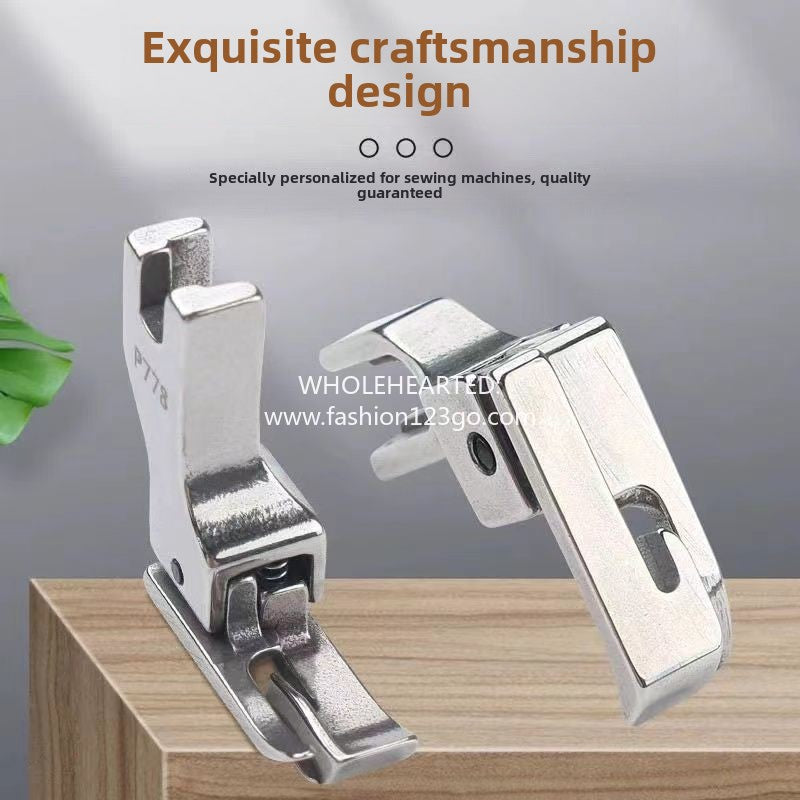 1077★ P778 computer flat car all-steel upper collar special special presser foot upper collar pressing line industrial sewing machine presser foot accessories