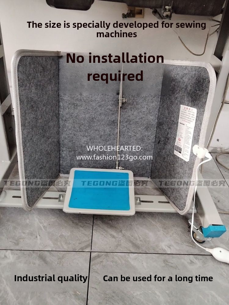 1085★ Sewing machine foot warmer carbon crystal heating safety and power saving foot warmer artifact installation-free sewing machine leg warmer heater (the buyer brings his own transformer socket, the default is 220V in China)