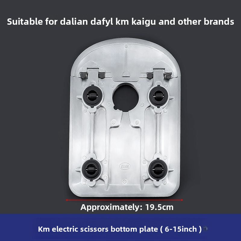 1628★  ESM/KM automatic sharpening and cutting machine baseplate with roller, electric scissors straight knife cutting machine high-quality chassis base