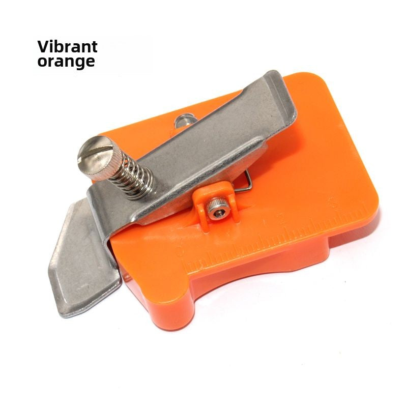 1015★ New sewing machine plastic magnet rib gauge silicone strong adsorption pressure line adjustable multi-functional small gauge