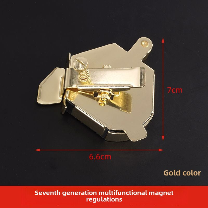 1021★ New seventh-generation hexagonal multi-functional magnet fixed rib pressing line pulling round sewing machine accessories