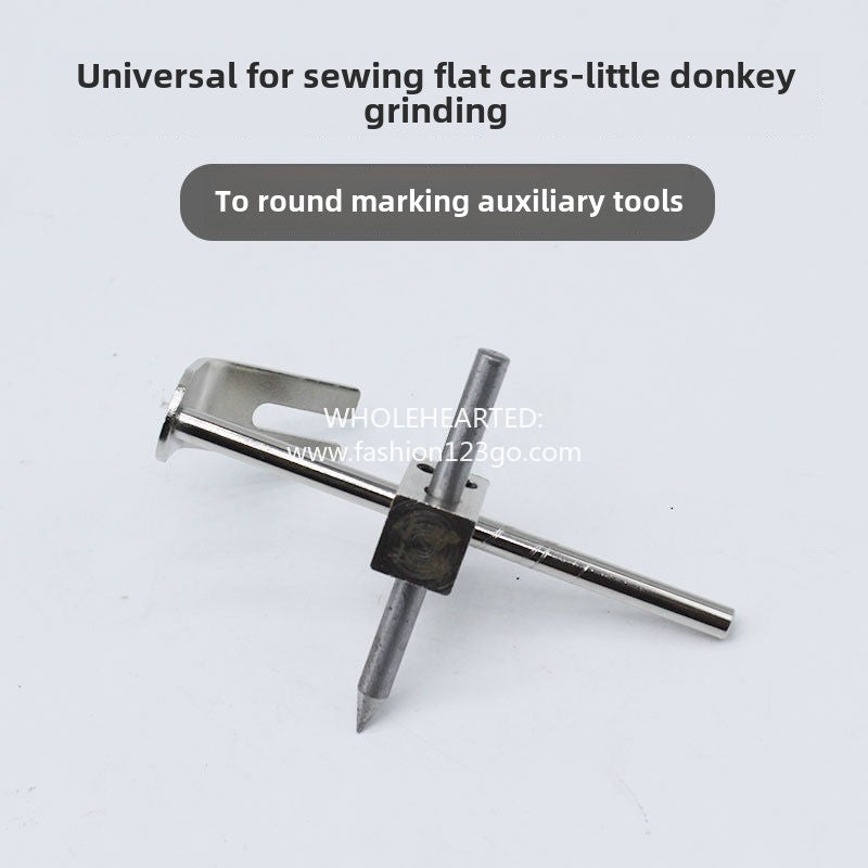 1080★ New donkey grinding round mark auxiliary tool, flat car round mark auxiliary device