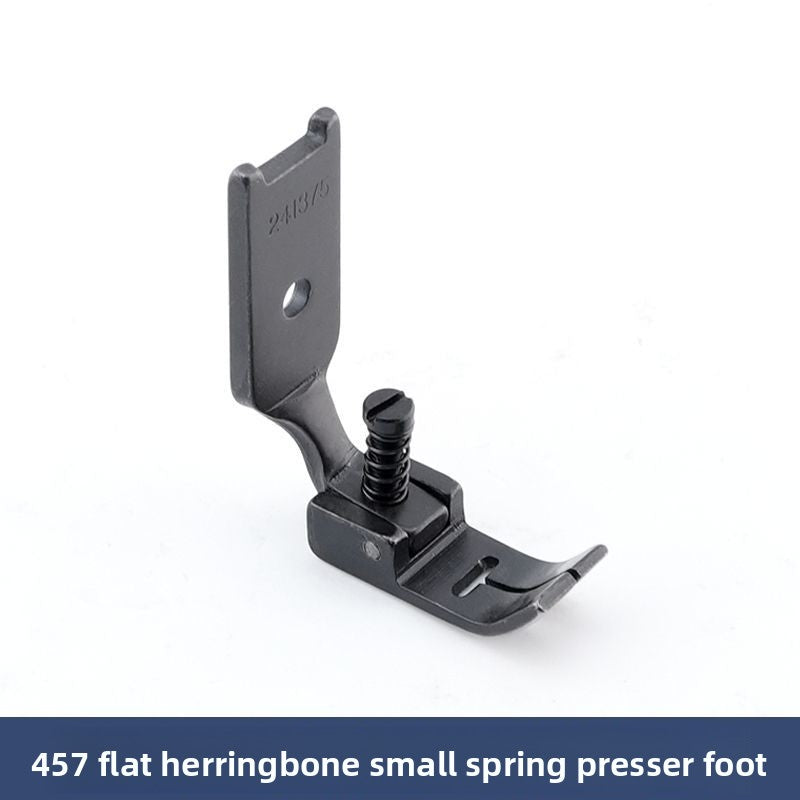 1623★  All-steel herringbone car elastic silk presser foot opening flat mouth presser foot large medium small presser foot sewing machine accessories