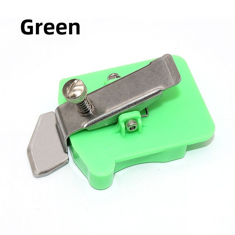 1015★ New sewing machine plastic magnet rib gauge silicone strong adsorption pressure line adjustable multi-functional small gauge