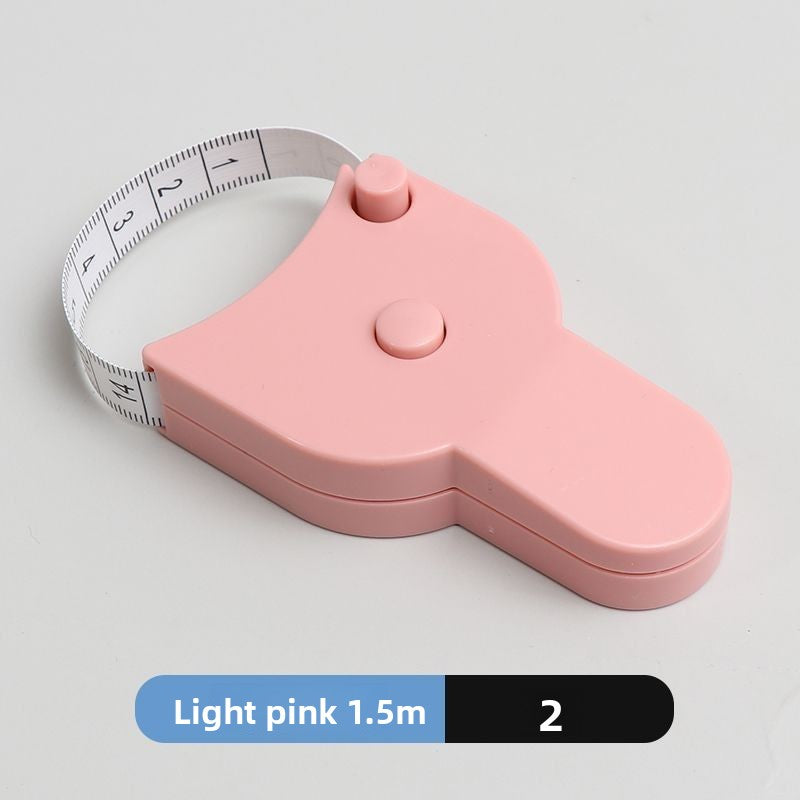 1676★  Special circumference ruler fitness ruler waist ruler hip circumference leg circumference automatic high-precision shrinkage measurement soft ruler household ruler