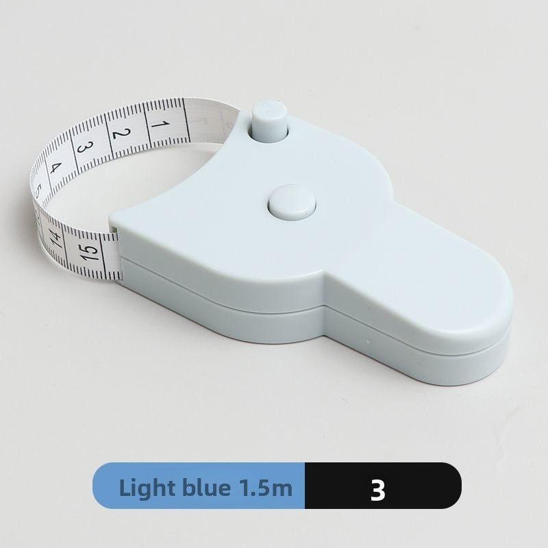 1676★  Special circumference ruler fitness ruler waist ruler hip circumference leg circumference automatic high-precision shrinkage measurement soft ruler household ruler