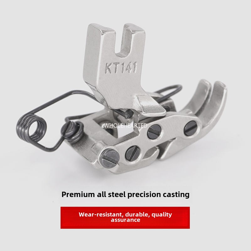 1073★ Flat car front and rear interactive strong over-seam tank presser foot, over-seam cross seam KT141 imported special presser foot