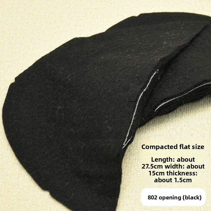 3927★ Ropa Hombreras Almohadillas de algodón ultrafinas Hombreras Artefacto Forro de hombro de algodón perforado con aguja Traje Hombreras finas Manga Jaula Algodón