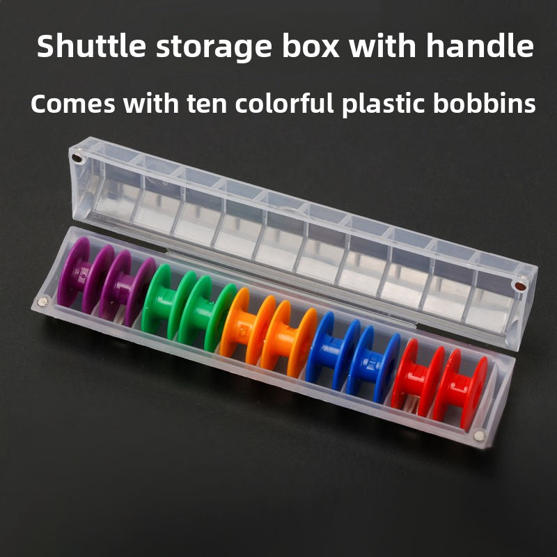 1565★  Computer flat car sewing machine shuttle core magnet storage box Jack A3A4 Zhongjie Fushan brothers plastic lock cylinder wire core