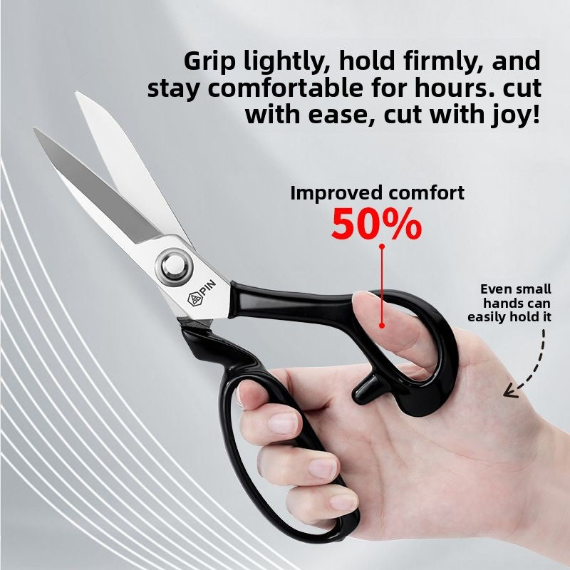 1701★  Thick material nemesis tailor special scissors household sewing scissors clothing cloth cutting industrial scissors strong cutting large