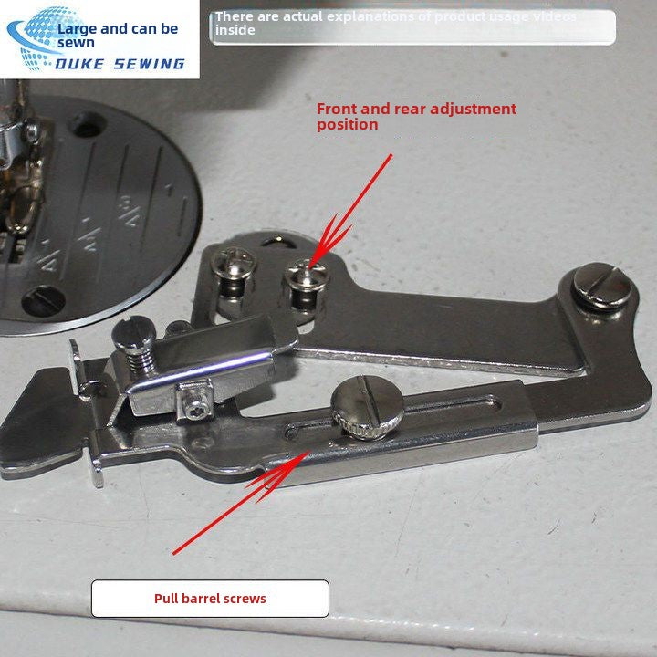 1048★ New sewing machine, multi-functional positioning stopper, sewing aid, flat car sideshift, multi-functional setting positioning artifact