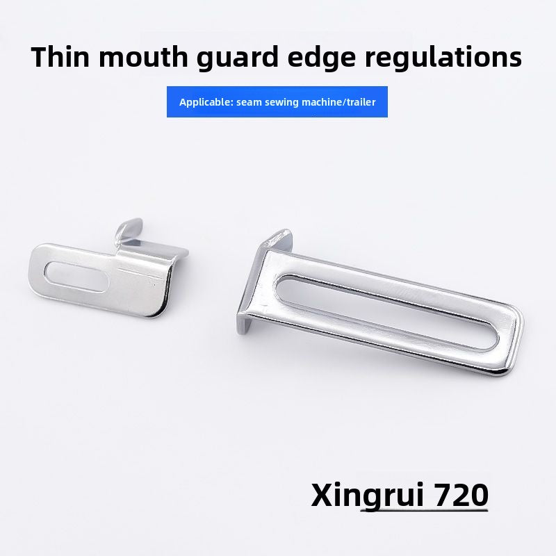 1621★  New model, small mouth rib, regular sewing machine, three needles and five threads, rolled hem piece, Baoshi 9600 Xingrui 720