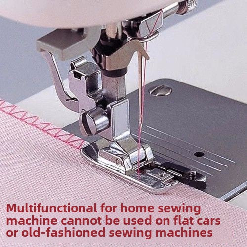 1022★ Locking edge pressing foot, Shengjia Brothers leaping butterfly heavy machine household multi-functional sewing machine cloth edge sewing locking edge pressing foot