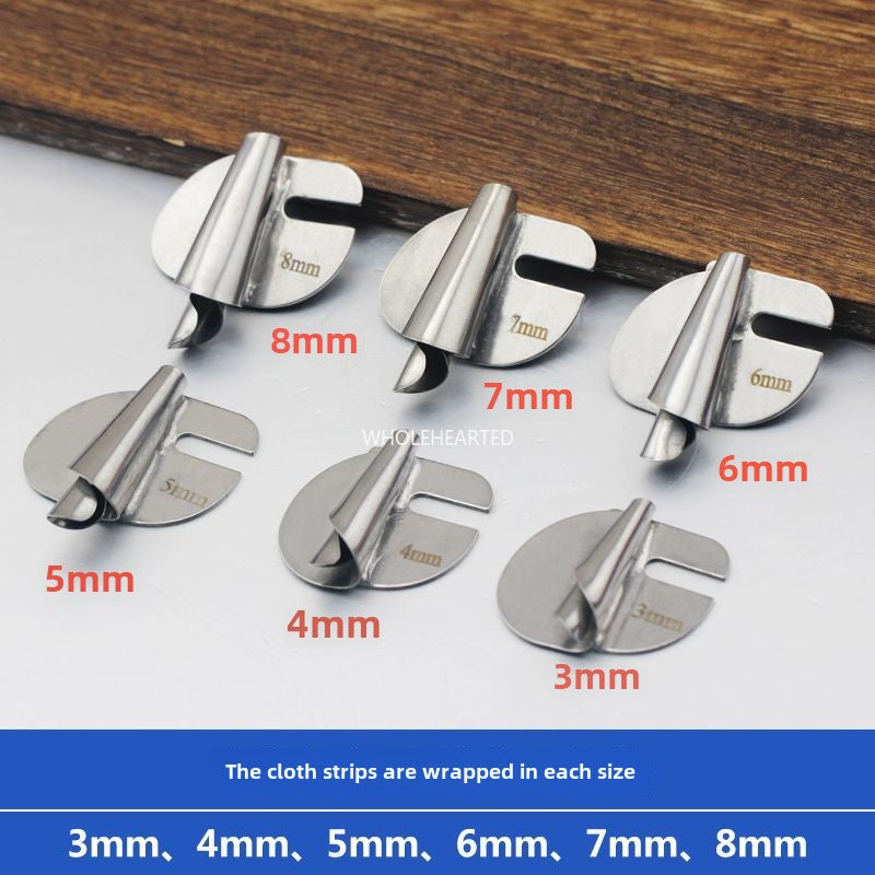 1074★Household vintage sewing machine, universal computer flatbed, spiral rolling edge maker for handmade towel rolling edge pull tube