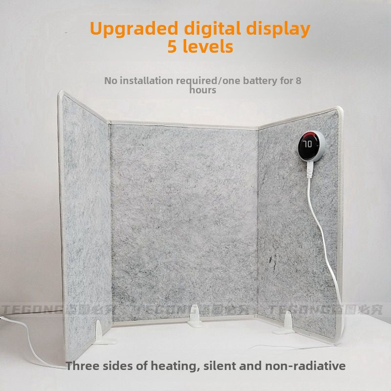 1085★ Sewing machine foot warmer carbon crystal heating safety and power saving foot warmer artifact installation-free sewing machine leg warmer heater (the buyer brings his own transformer socket, the default is 220V in China)
