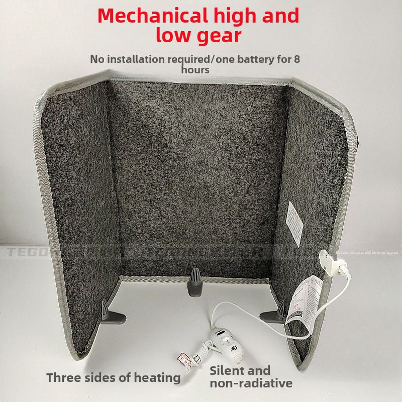 1085★ Sewing machine foot warmer carbon crystal heating safety and power saving foot warmer artifact installation-free sewing machine leg warmer heater (the buyer brings his own transformer socket, the default is 220V in China)