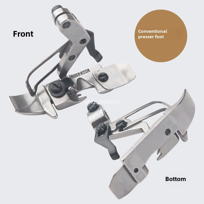 1040★ Jack presser foot Pegasus M800/988 shoulder strap presser foot EX oversewing machine four-wire edge locking presser foot narrow presser foot