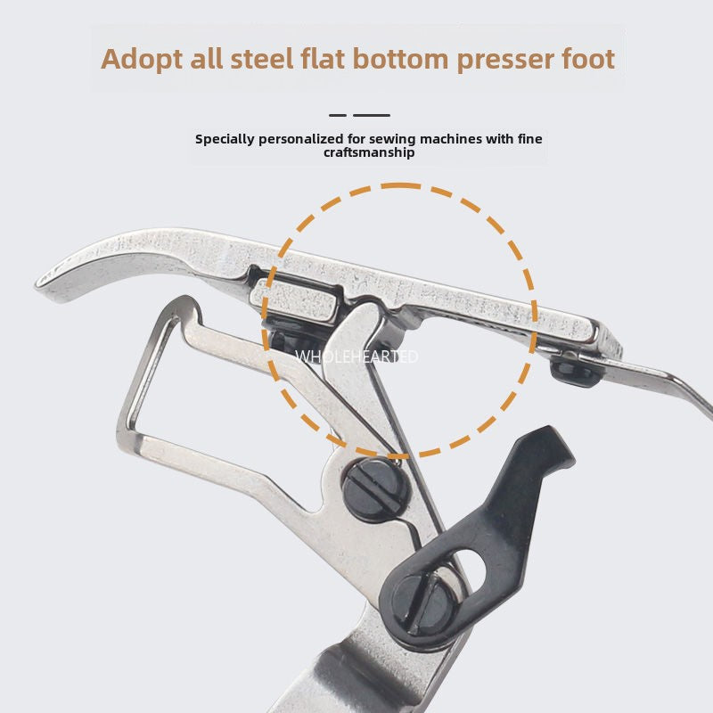 1040★  Jack presser foot Pegasus M800/988 shoulder strap presser foot EX oversewing machine four-wire edge locking presser foot narrow presser foot