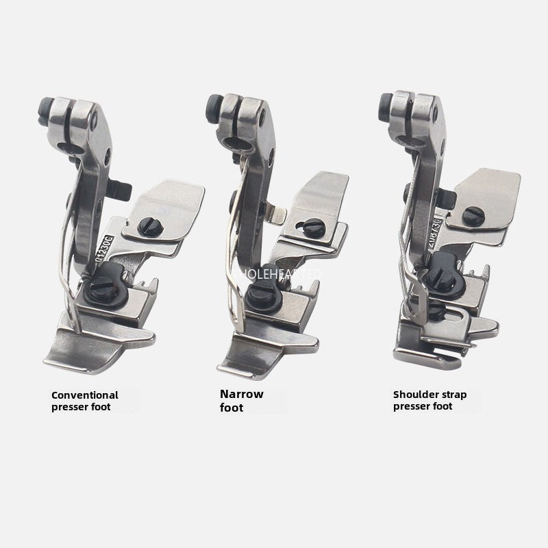 1040★ Jack presser foot Pegasus M800/988 shoulder strap presser foot EX oversewing machine four-wire edge locking presser foot narrow presser foot