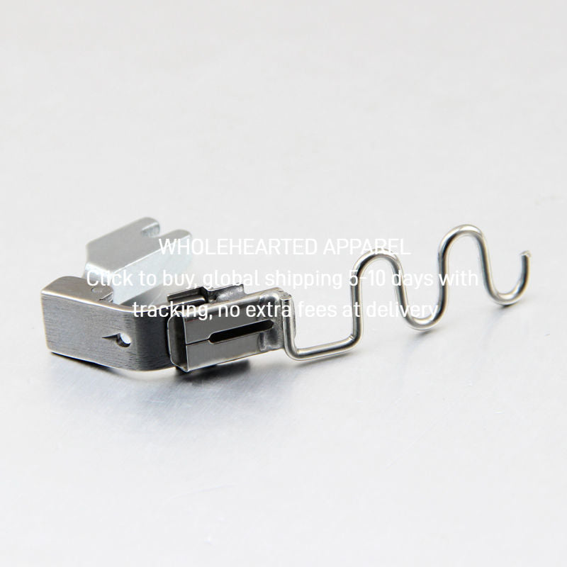 1431★  S10A sewing machine flat car rubber band elastic band presser foot strip presser foot back collar lace presser foot guide belt pull