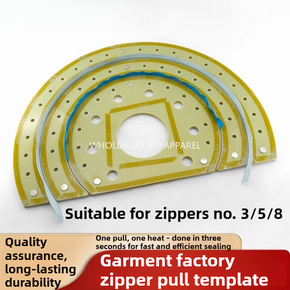 1705★  Clothing factory zipper pull ironing template double slot design 3/5/8 zipper suitable for practical clothing sewing accessories★
