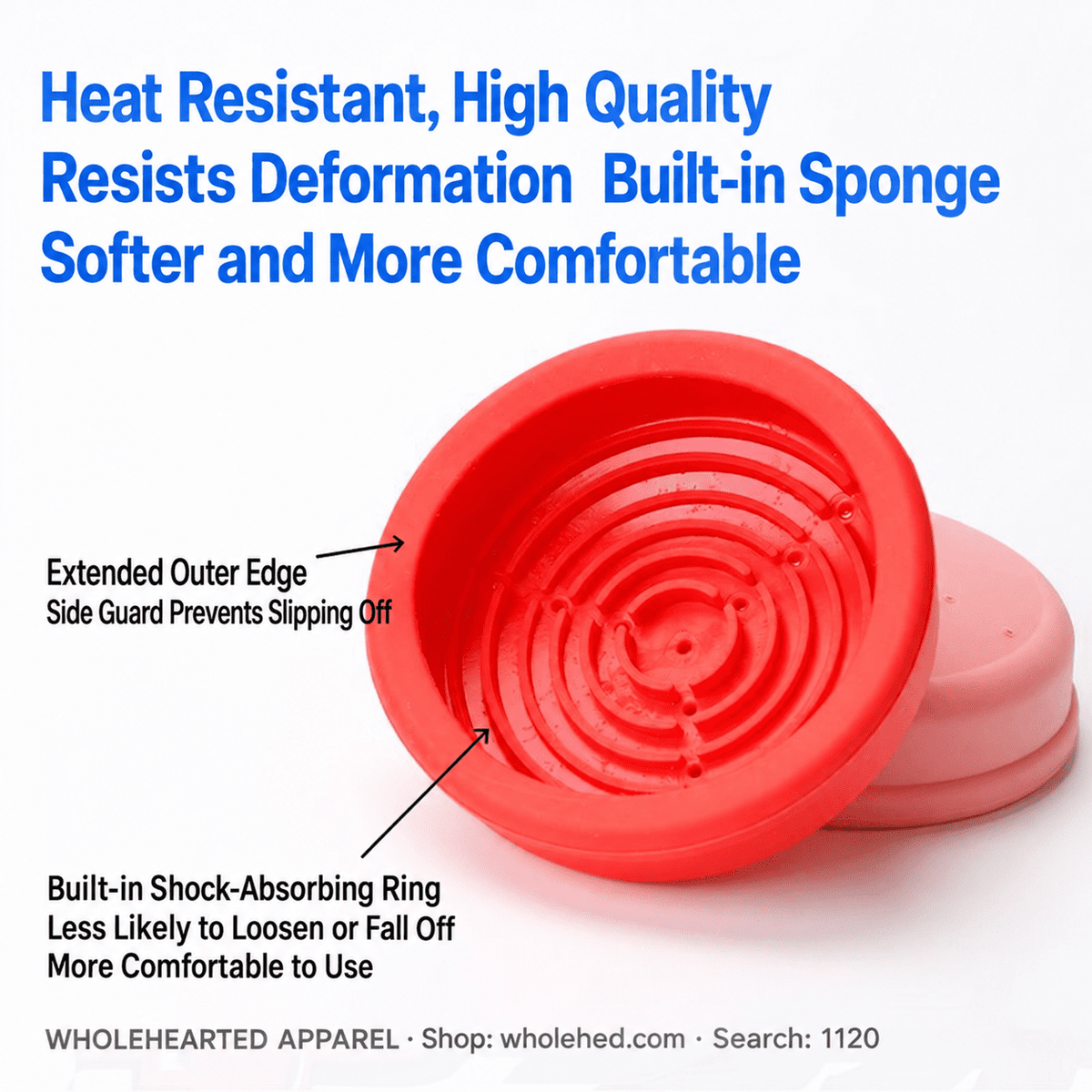 1120★ Thick Silicone Sewing Machine Presser Foot Lifter Pad, Soft and Comfortable with Three-Stage Shock Absorption.