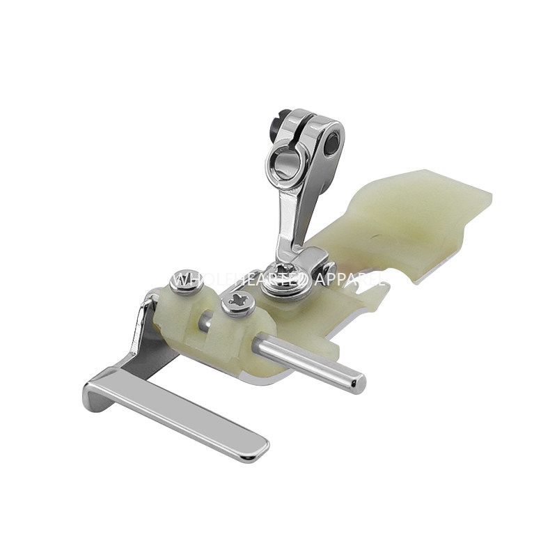 1762★ Four-Thread Overlock Edge Guide Presser Foot for Collar and Waist Sewing with Teflon Base ★