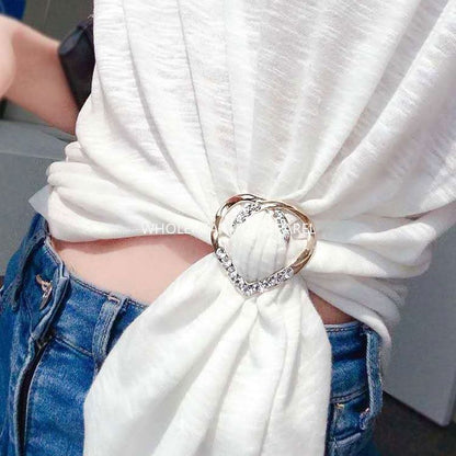 1823★ Botón de nudo de corbata para esquina de ropa, camiseta de verano y herramienta para acortar camisas, botón de ajuste de dobladillo, botón para ceñir la cintura, botón multifunción para esquina de ropa★