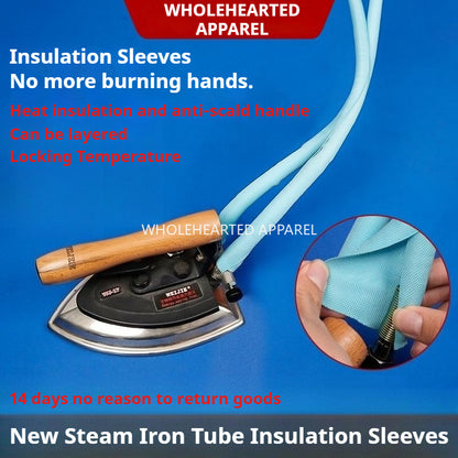 1751★ Steam Iron Heat-Insulating Sleeve for Garment Factories, Anti-Scald Insulation Cover for Steam Hoses, Sewing Accessory★